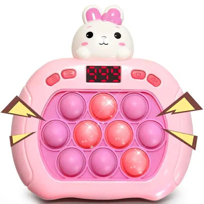 Produktbild von Pop-it Fidget-Spiel Handkonsole - Digitales Display - 999 Level - Leuchtend - Für 3 bis 12 Jahre
