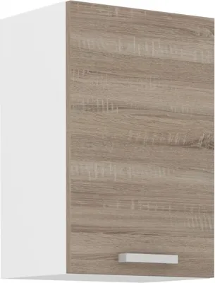 Zdjęcie produktu dla Szafka wisząca górna DAGA – szerokość 40 cm, dąb truflowy/biała