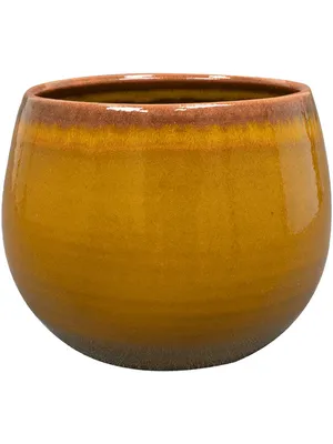 Produktbild von Ter Steege Blumentopf Ockergelb D 19 cm H 16 cm