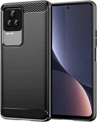 Immagine prodotto di Custodia König Design compatibile con Xiaomi Redmi K40S, realizzata in plastica morbida, custodia protettiva per cellulare, colore nero