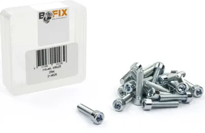 Imagen del producto de Tornillo Allen Bofix M6x25, galvanizado (paquete de 25 unidades)
