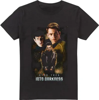 Immagine prodotto di Star Trek: Into Darkness - Maglietta "Aftermath" da uomo TV13582 (S) (Nero)