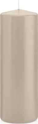 Produktbild von Stumpenkerzen Schlamm 200 x Ø 68 mm, 12 Stück