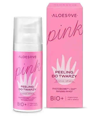 Produktbild von Aloesove Pink Peeling do twarzy złuszczający, 50 ml