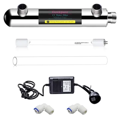 UV-Wasserfilter 6 W Upgrade für RO-System 0,5-1 GPM