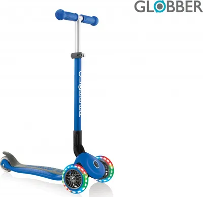 Obrázek produktu pro Globber Koloběžka Primo Foldable Lights Navy Blue