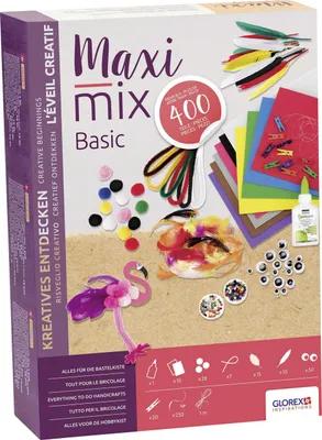 Produktbild von Glorex Bastelpackung Creativ Maxi Mix Basic