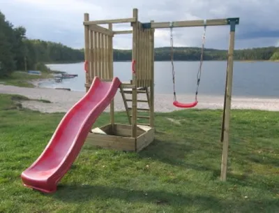 Produktbild von Kletterturm Holzturm Spielturm Kinder - (4008)