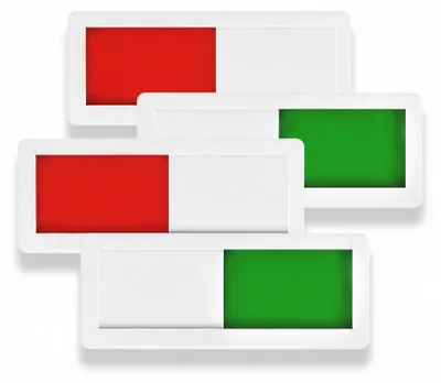 Produktbild von InAndOutdoorMatch - Türschilder - Selbstklebend - Acryl