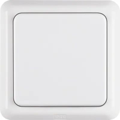 Obrázek produktu pro Hager 471809, Typ F, Bílá, Plast, Termoplastik, IP44, 250 V, 16 A