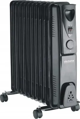 Image de Chauffe-huile 7 branches 1500W Noir