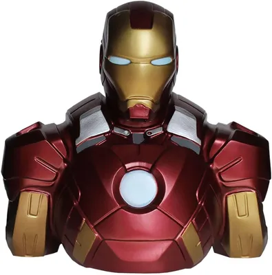 Imagen del producto de Hucha Busto Iron Man 18 cms