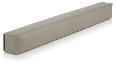 Image de Beautissu Coupe-courant d'air pour portes 90 cm Marin, gris clair