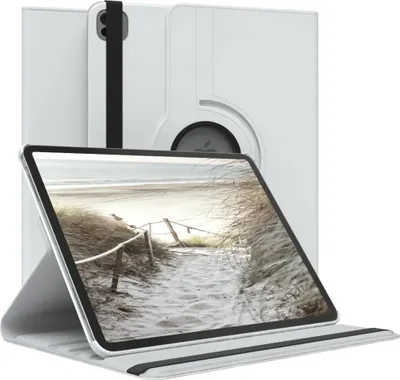 Produktbild von EAZY CASE - Tablet Hülle für Apple iPad Pro 13 (2024) Schutzhülle, Tablet Case 360° drehbar in Weiß
