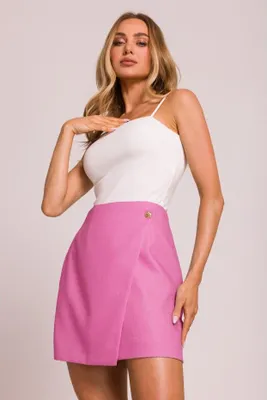 Productafbeelding van Made of Emotion: Mini-rok voor dames, merk Gigulfo, model 14096, kleur fuchsia, maat L