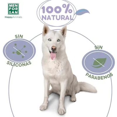 Immagine prodotto di Menforsan Shampoo per cani con pelo bianco 1 l Viola  Viola Taglia unica