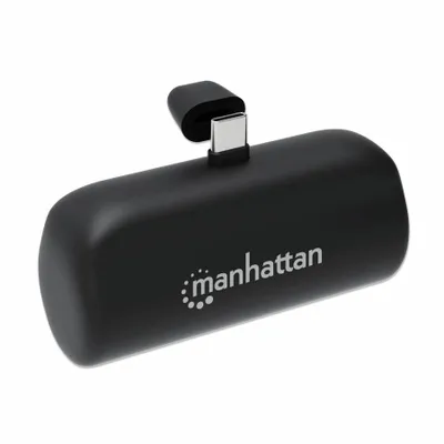 Produktbild von Manhattan 102636, 5000 mAh, Lithium-Ion (Li-Ion), 10 W, Schwarz