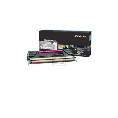 Produktbild von Lexmark - Hohe Ergiebigkeit - Magenta - original - Tonerpatrone LCCP - für Lexmark C748de, C748dte, C748e, CS748de
