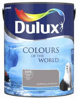 Produktbild von Latexfarbe für Wand & Decke Innen matt Graphit 5L – hohe Deckkraft, abwaschbar