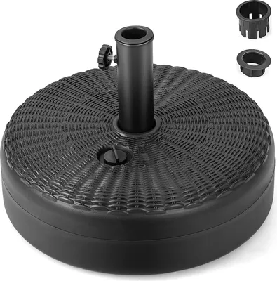 Zdjęcie produktu dla Stojak na parasol COSTWAY, wypełniany, stojak na parasol do masztów 38/48 mm, Ø45 cm stojak na parasol stojak na parasol do ogrodu, na balkon