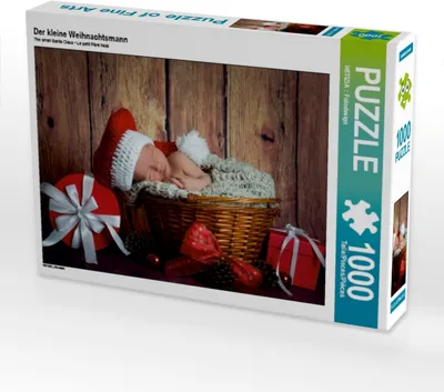 Produktbild von Calvendo Der kleine Weihnachtsmann 1000 Teile Puzzle quer 640x480mm, :: Fotodesign HETIZIA; 7350544