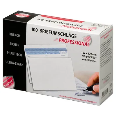 Zdjęcie produktu dla MAILmedia Briefumschlag REVELOPE, DIN C5, ohne Fenster