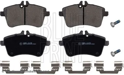 Produktbild von BLUE PRINT Bremsbeläge Satz Vorne passend für MERCEDES-BENZ A-Klasse (W169) ADU174227