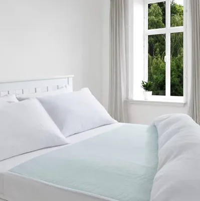 Obrázok produktu pre Inkontinenčná podložka 85 x 180 cm, pre dvojlôžkové postele, vodotesná, prateľná