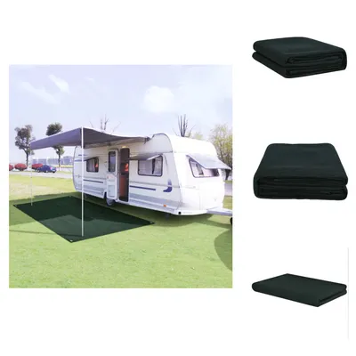 Produktbild von vidaXL Zeltteppich 250 x 600 cm HDPE Grün - Zeltzubehör
