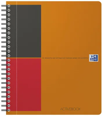Obrázek produktu pro Oxford , Šedá, Oranžová, A5, 80 listy, 80 g/m², Linkovaný papír