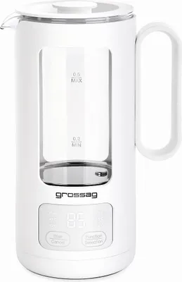 Produktbild von grossag Glaswasserkocher WK 8 0,5l weiß