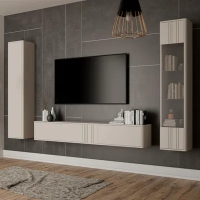 Produktbild von Wohnzimmer Set PLEIN 4 kaschmir