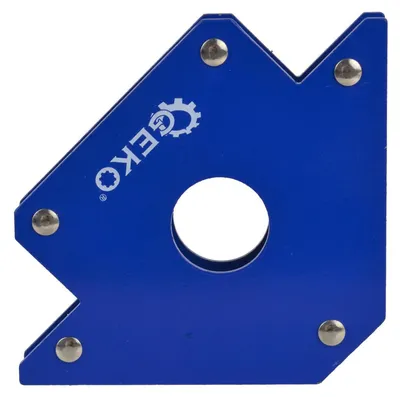 Immagine prodotto di Squadra magnetica per saldatura, rosso, posizionatore supporto angolare calamita, 4" 22.5 kg