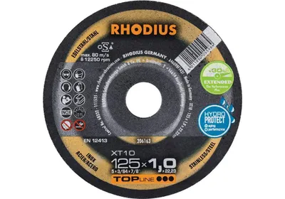 Produktbild von Rhodius XT10 206263 Cutting disc (off-set) 230 mm 1 pc(s) Stainless steel, Steel