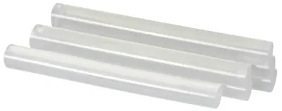 Produktbild von Heißklebepatronen 20 Stück transparent F 11 x 100 mm KWB