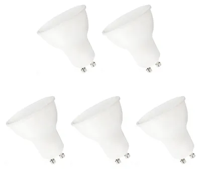 Produktbild von Spectrum GU10 LED Spot Lampe 7,5W 730lm 6000K Kaltweiß 230V 5 Stück