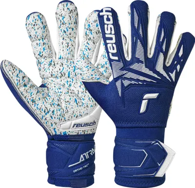 Produktbild von Reusch Torwarthandschuhe Attrakt Freegel Fusion Ortho-Tec mit maximaler Sicherheit für die Finger 4414 premium blue/white 8.5