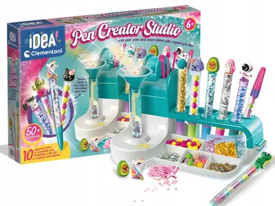 Produktbild von Clementoni Kreativ-Set Stiftefabrik zum Selbermachen für Kinder