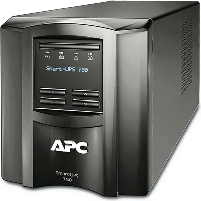 Produktbild von APC SMT750C Unterbrechungsfreie Stromversorgung (USV) Line-Interaktiv 0,75 kVA 500 W 6 AC-Ausgänge