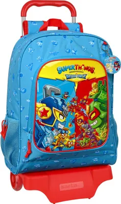 Image de Safta Supershings Rescue Force 522 W/905 Sac à dos à roulettes Bleu Bleu One Size