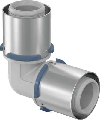 Produktbild von UPONOR S-Press Verbund Winkel, PPSU, 40-40, 1 Stk.