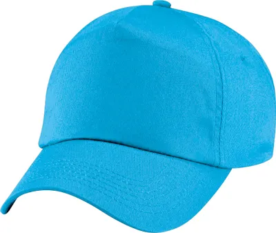 Image de Beechfield casquette de baseball unie Junior Original unicolore RW217 (taille unique) (bleu surf)