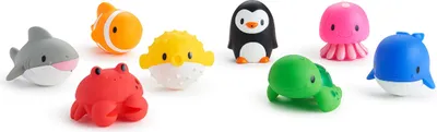 Image de Munchkin Jouets de bain Jouets d'eau 8 pièces