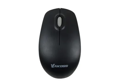 Obrázek produktu pro Vakoss TM-741UK, Pro praváky i leváky, Optický, RF bezdrátový, 1000 DPI, Černá