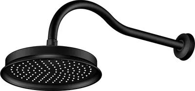 Produktbild von Steinberg Serie 350 Kopfbrauseset, rund, mit Brausearm, Wandmontage, 3501680S