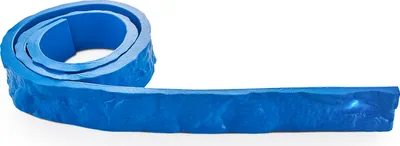 Immagine prodotto di SucceBuy timbro in cemento, 91" x 3", tappetino rettangolare in poliuretano per piastrelle di pietra, pelle di ardesia per pavimenti in cemento senza cuciture per superfici decorative esterne, blu