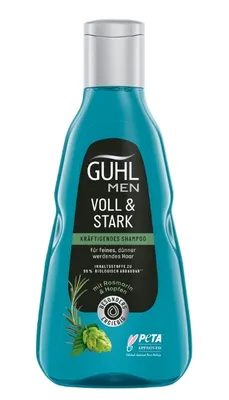 Image de Guhl Men Shampooing fortifiant plein et fort au romarin 250ml