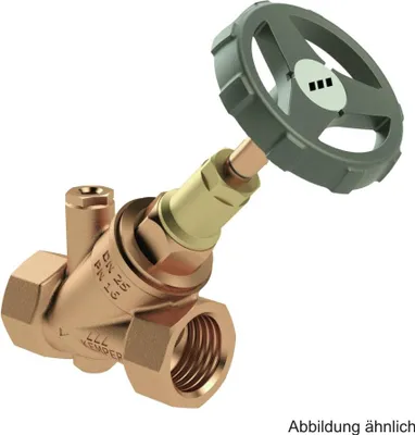 Produktbild von Kemper Weser Freistromventil DN 15, 1/2" IG, mit Entleerst. IG, 1900201500