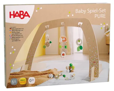 Immagine prodotto di HABA Giocattolo da afferrare Set di giochi per neonati PURE - multicolore - Taglia unica