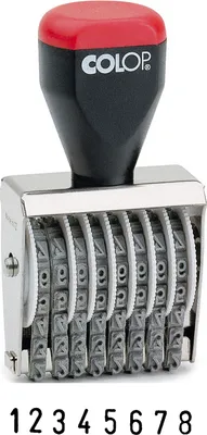 Immagine prodotto di Timbro numerico COLOP 03008, 8 cifre